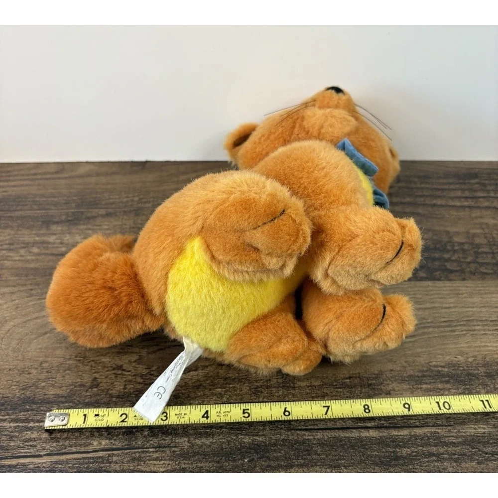 Vintage Disney Aristocats Toulouse Ginger Kitten Orange Cat 9